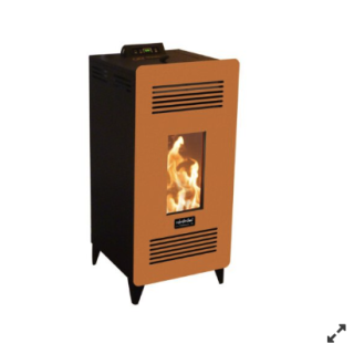 Estufa Pellet 6,7 kW PS-7500 Naranja