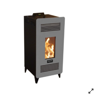 Estufa Pellet 6,7 kW PS-7500 Gris