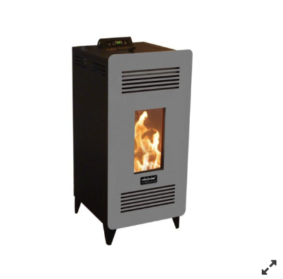 Estufa Pellet 6,7 kW PS-7500 Gris