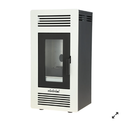 Estufa a Pellet 6,7 kW PS-7500 Blanca