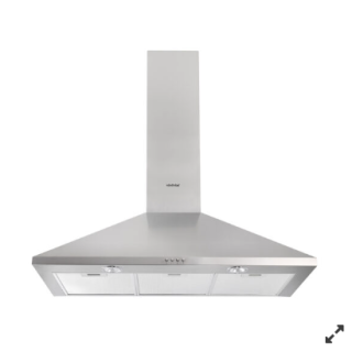 Campana Piramidal Acero Inoxidable 90 cm. CP-PIR90