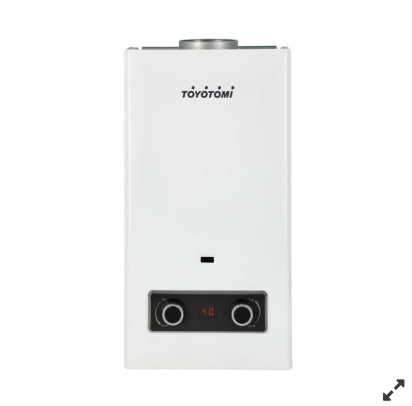 Calefón Tiro Natural Ionizado 10L Gas Licuado GWH-TN10L